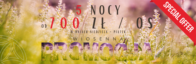 wiosna 2025 promocja zakopane oferta