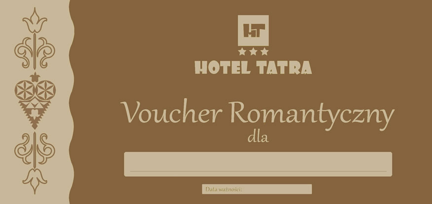 Zakopane Hotel TATRA - voucher romantyczny