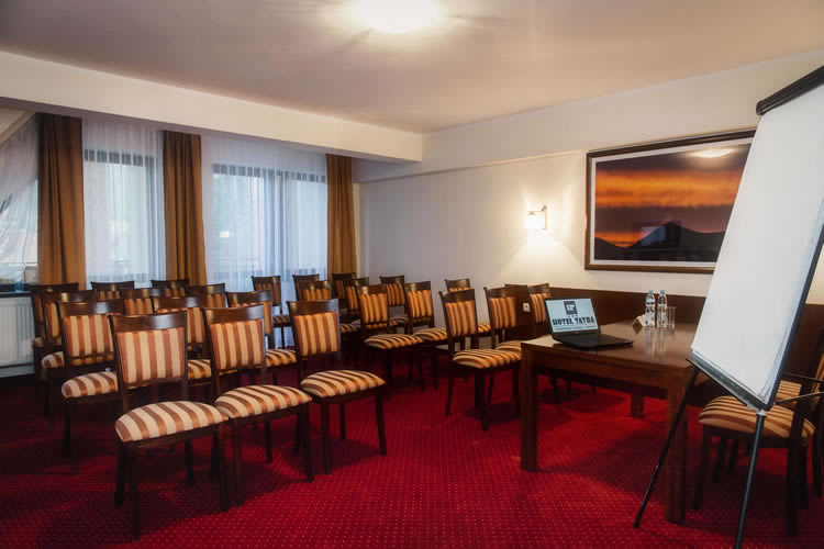 Sala konferencyjna w zakopiańskim hotelu